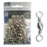 Girador Destorcedor Grande Para Pesca De Pe Bbs 5/0 Ni Níque