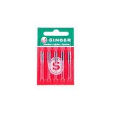 Agulha Overlock Interlock Ponta Bola com 10 6120 9B Singer