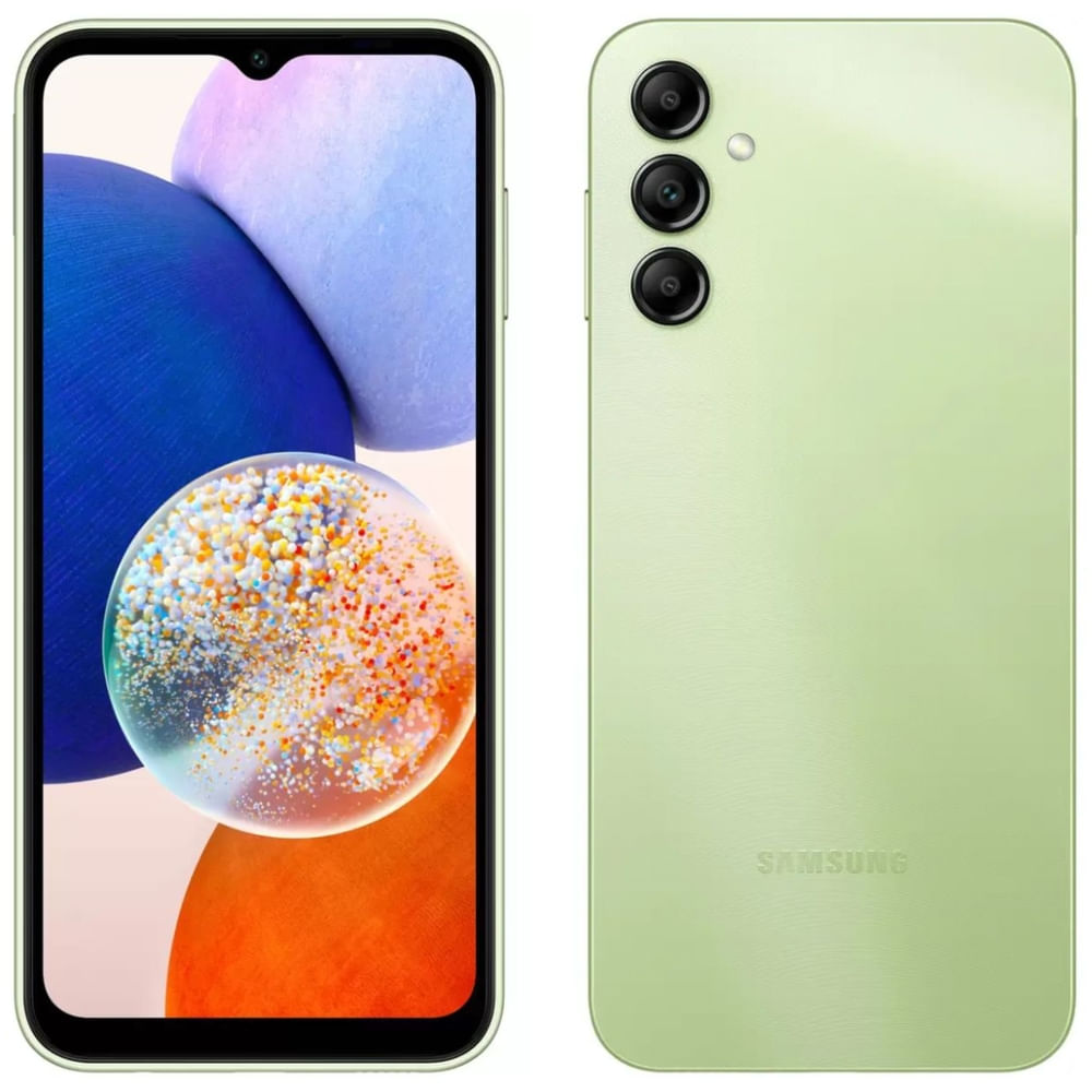 Usado: Samsung A14 64 Gb Verde - Bom