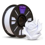 Filamento Pla Branco Velvet 1kg - Premium Voolt3d High Speed