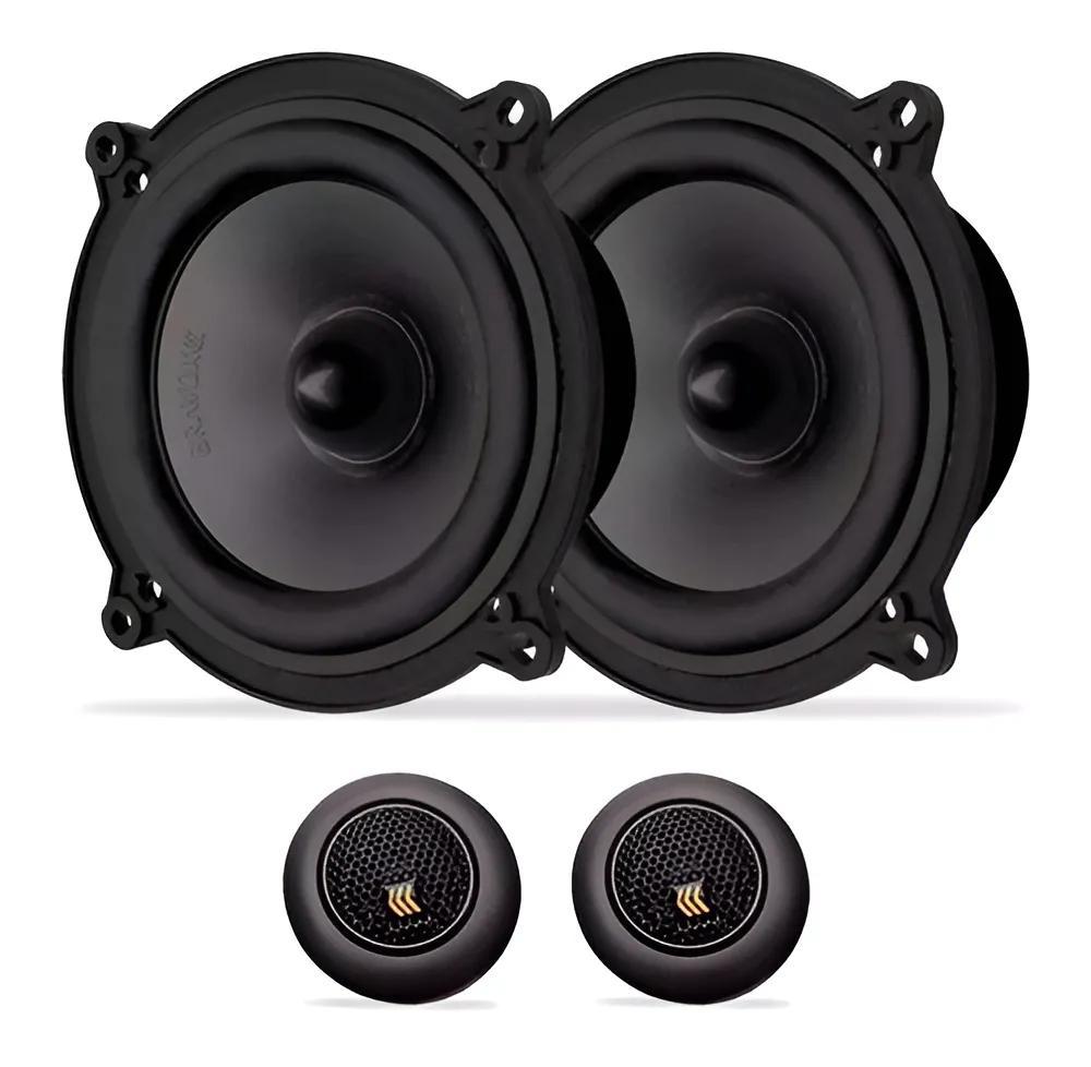 Kit 2 Vias 5 Polegadas Bravox Cs50bk 130w Rms 4 Ohms Par Cor - Carrefour