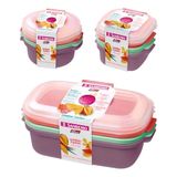 9 Potes Para Mantimentos Alimentos 480ml 530ml 1100ml