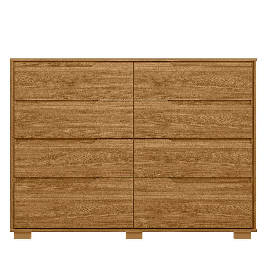 Cômoda 8 Gavetas Mdp Moval Georgia, 147 Cm