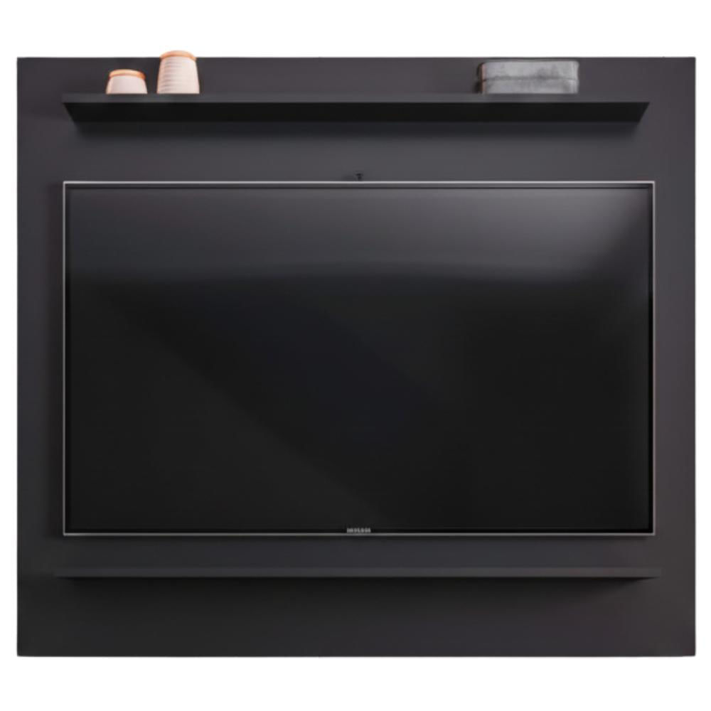 Painel Suspenso Para Tv 50 Polegadas Bp 120 Cm Tessa Preto Eratto Moveis