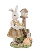 Coelho De Pascoa La Belle Casinha De Pássaros 15x8cm 1098973