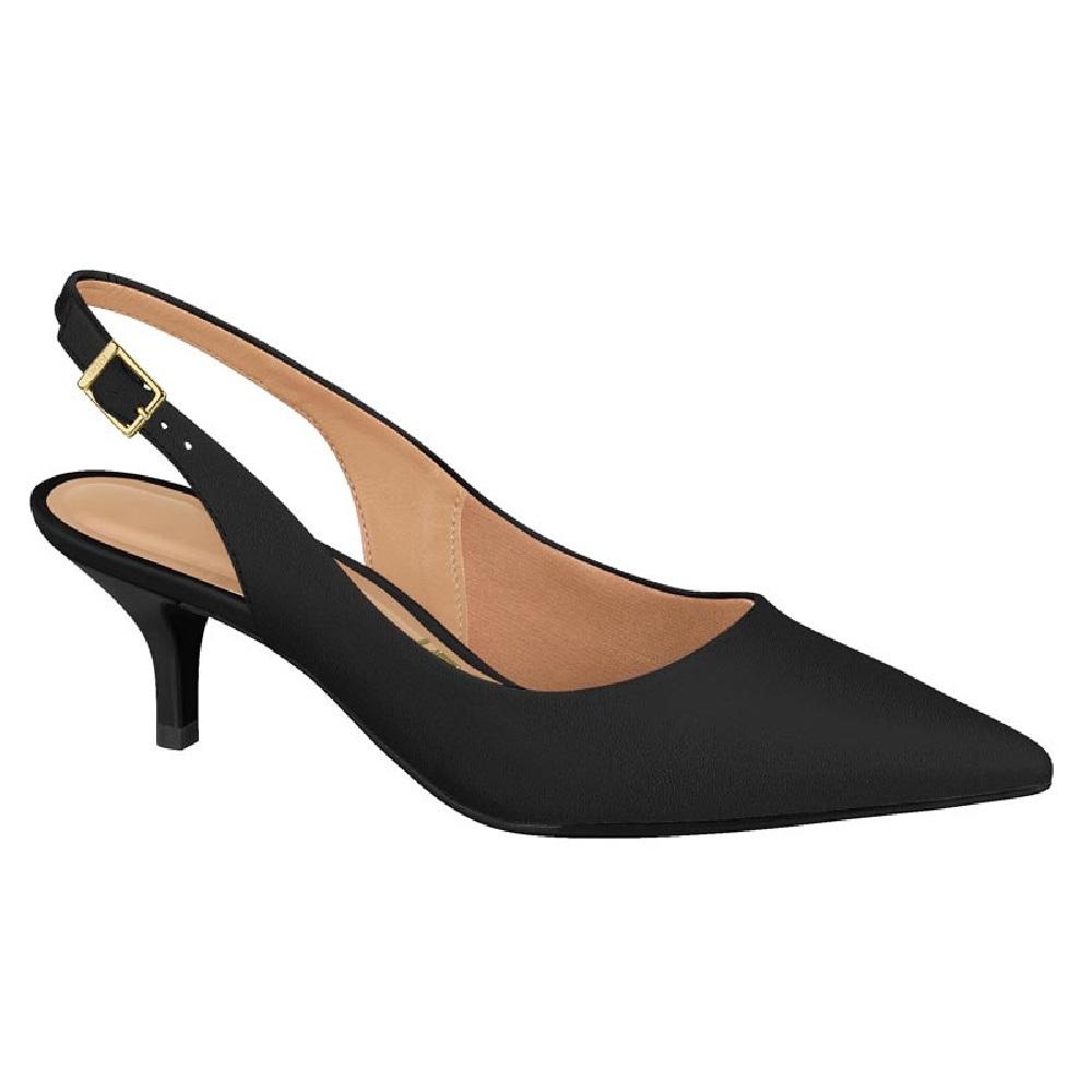 Scarpin Vizzano Slingback Ref 1122.806.7286 Preto 34