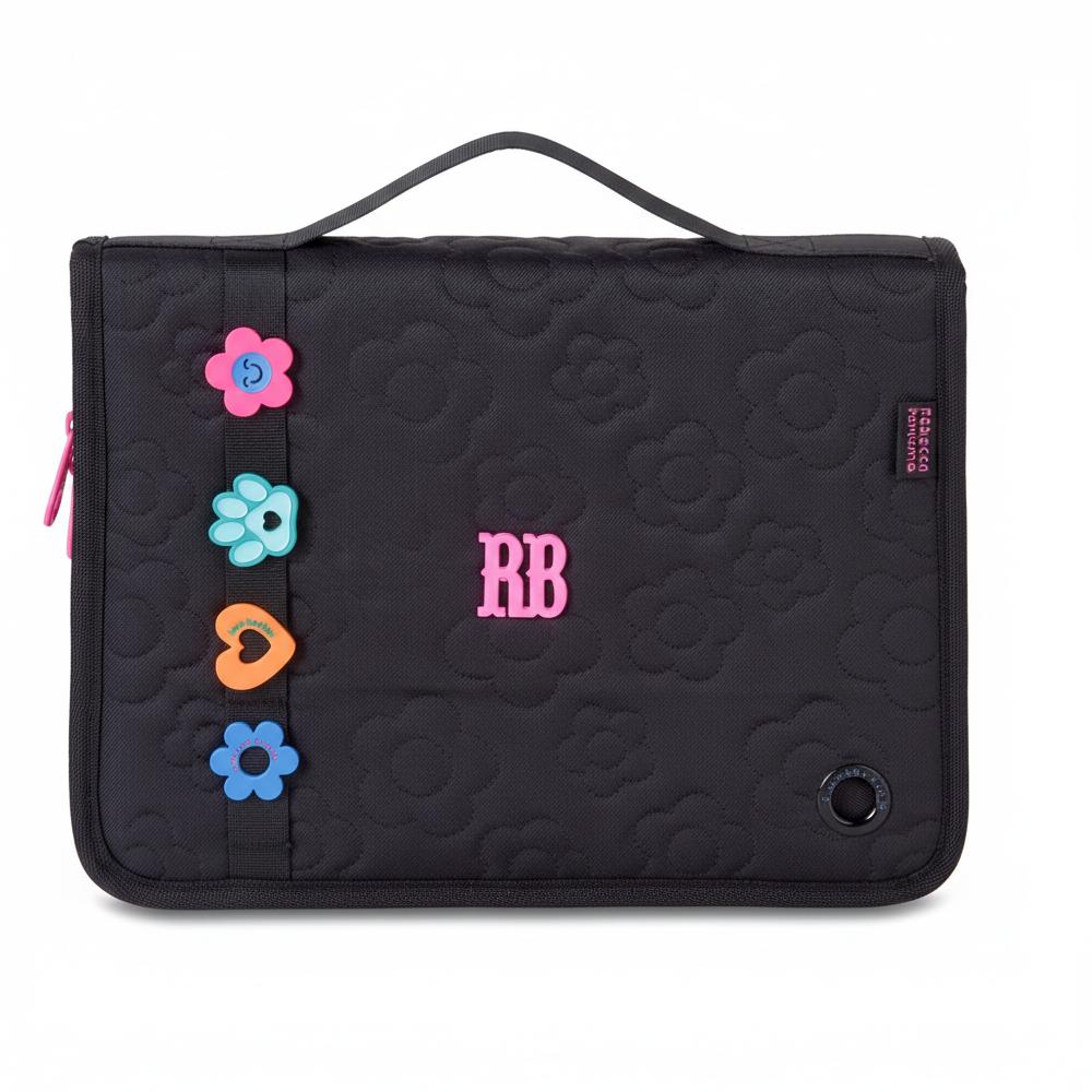 Estojo Rebecca Bonbon Simples Ref Rb26233 Preto