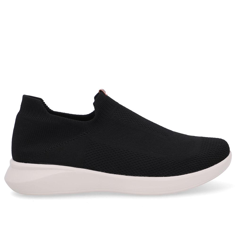 Tenis Usaflex Casual Tricot Ref Ud03005 Preto 34