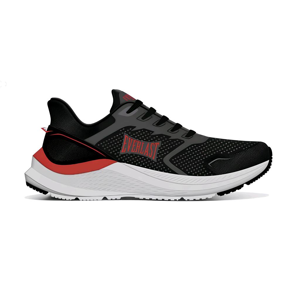 Tenis Everlast Light Preto/vermelho 38