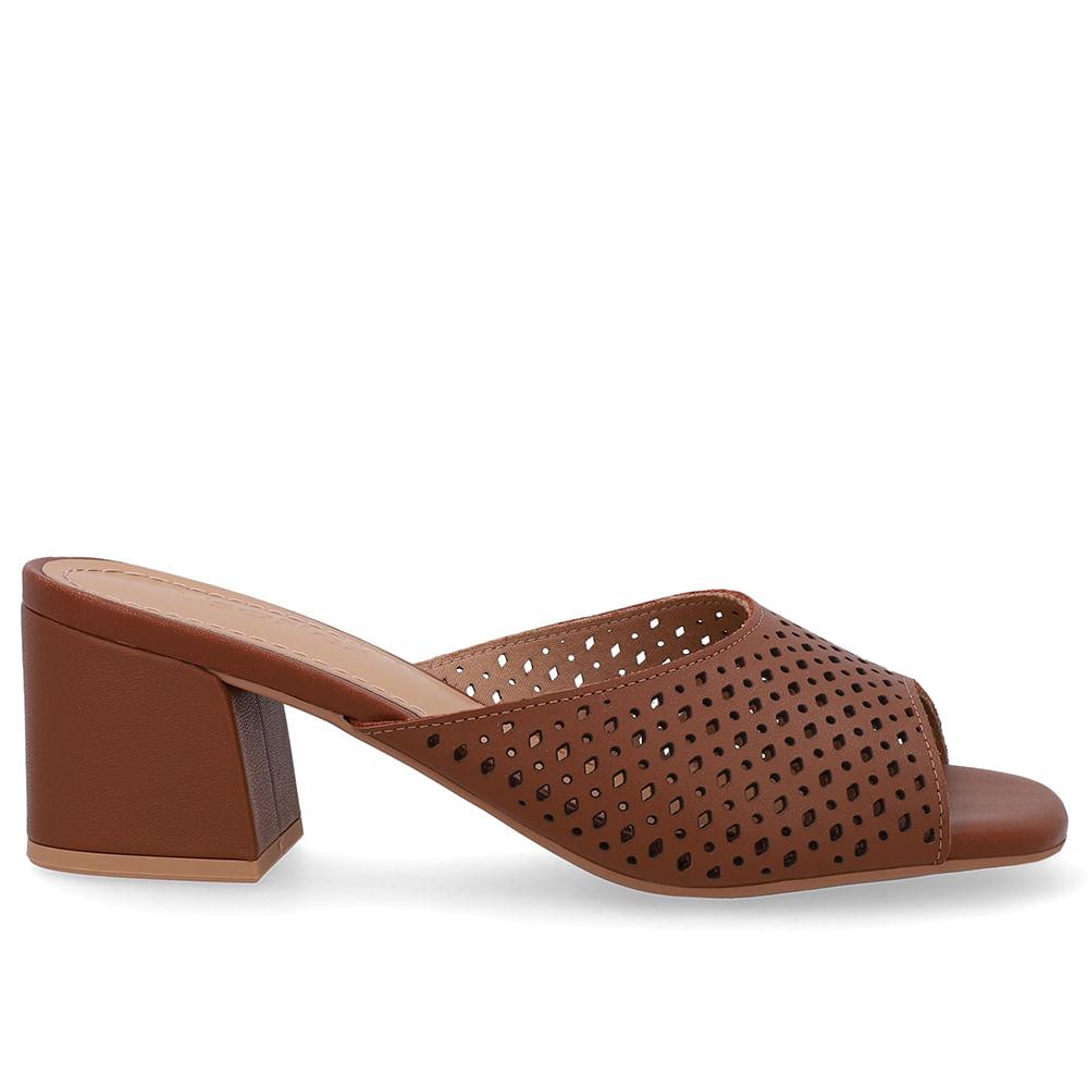 Tamanco Usaflex Laser Ref Ud09001 Marrom 37