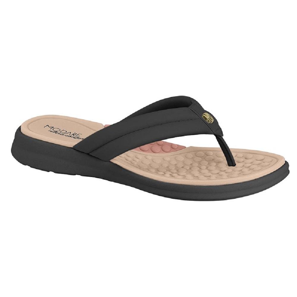 Chinelo Modare Ultra Conforto Ref 7174.105.29723 Preto 36