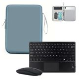Case Bag Transporte + Teclado + Mouse Para Tablet Poco Pad