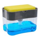 Dispensador Aplicador Detergente Porta Esponja