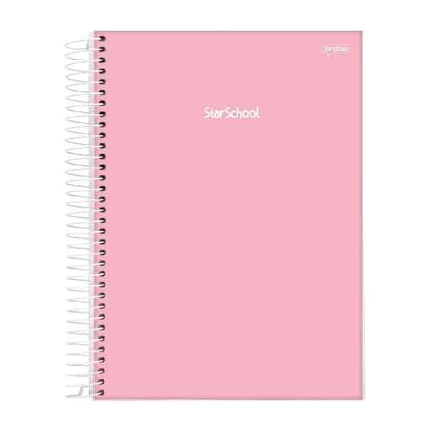 Caderno Starschool Universitário Espiral Capa Dura Cores Sortidas Starschool - imagem 3