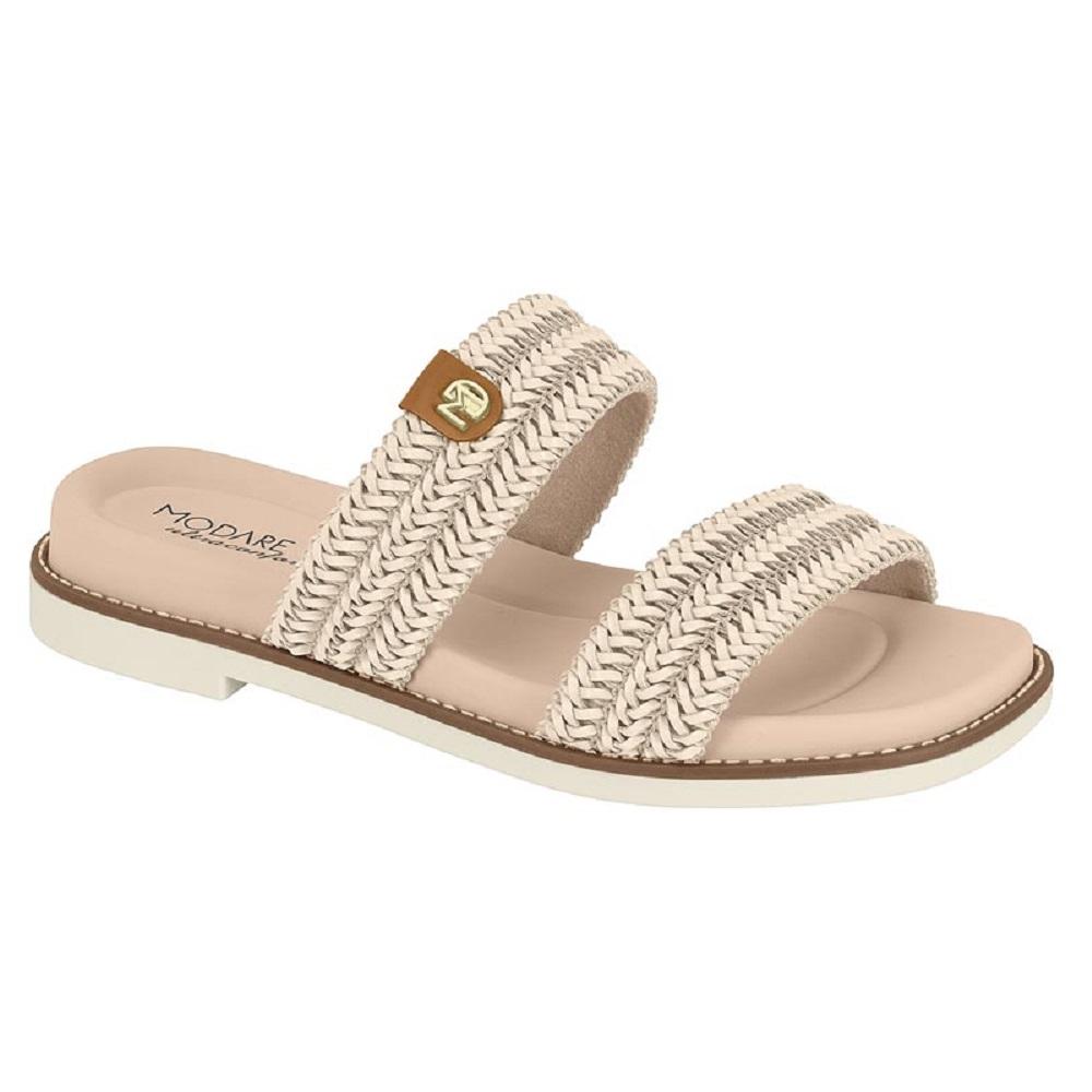 Sandalia Modare Casual Ref 7205.103.27337 Creme 36