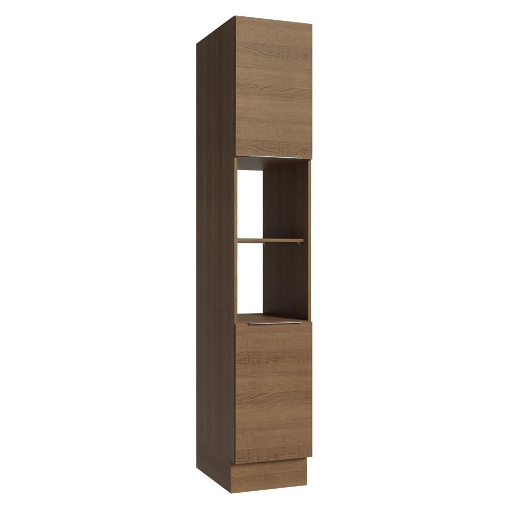 Paneleiro 40 Cm 2 Portas E 2 Nichos Rustic Stella Madesa