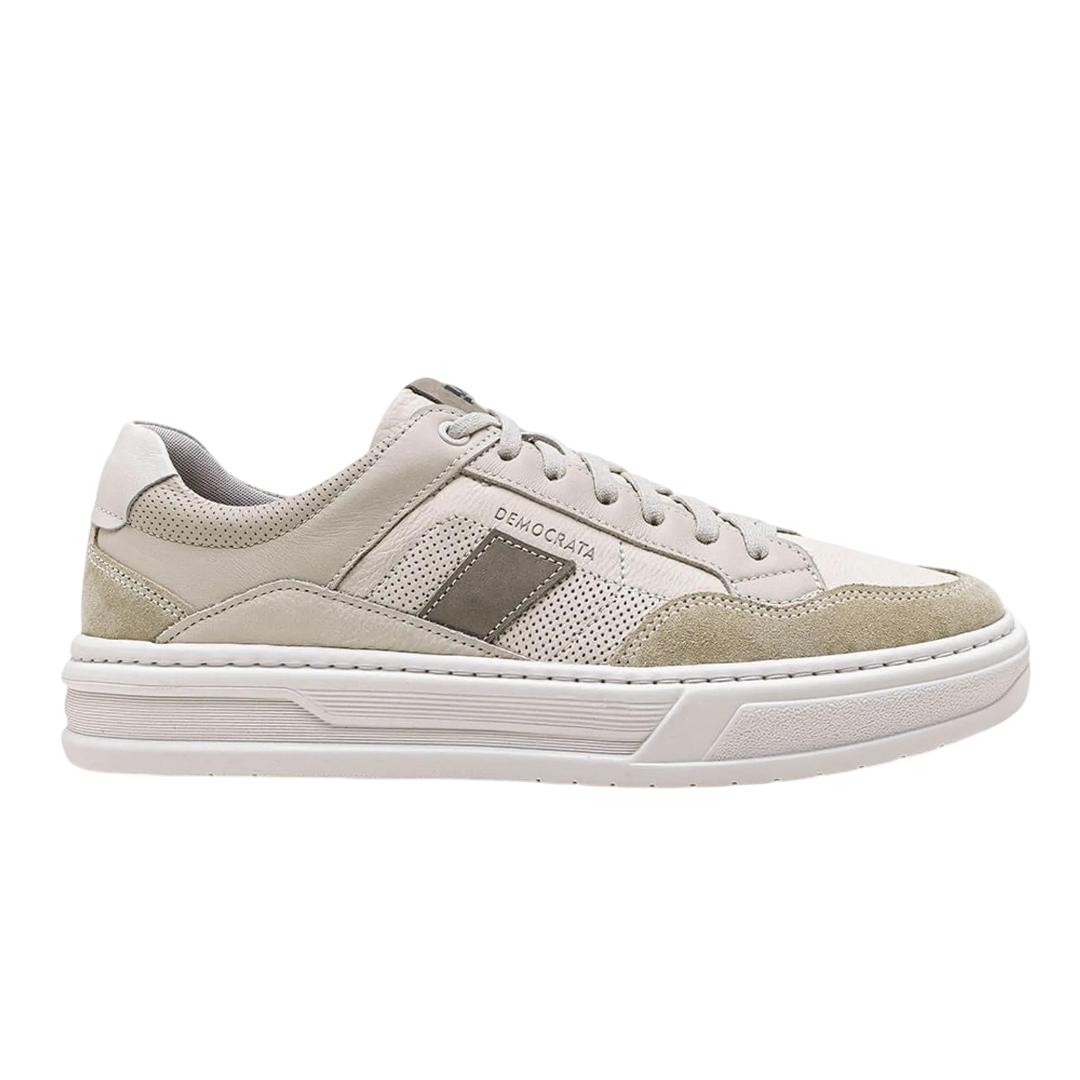 Sapatenis Democrata Denim Wide Ref 240801-3 Creme 40