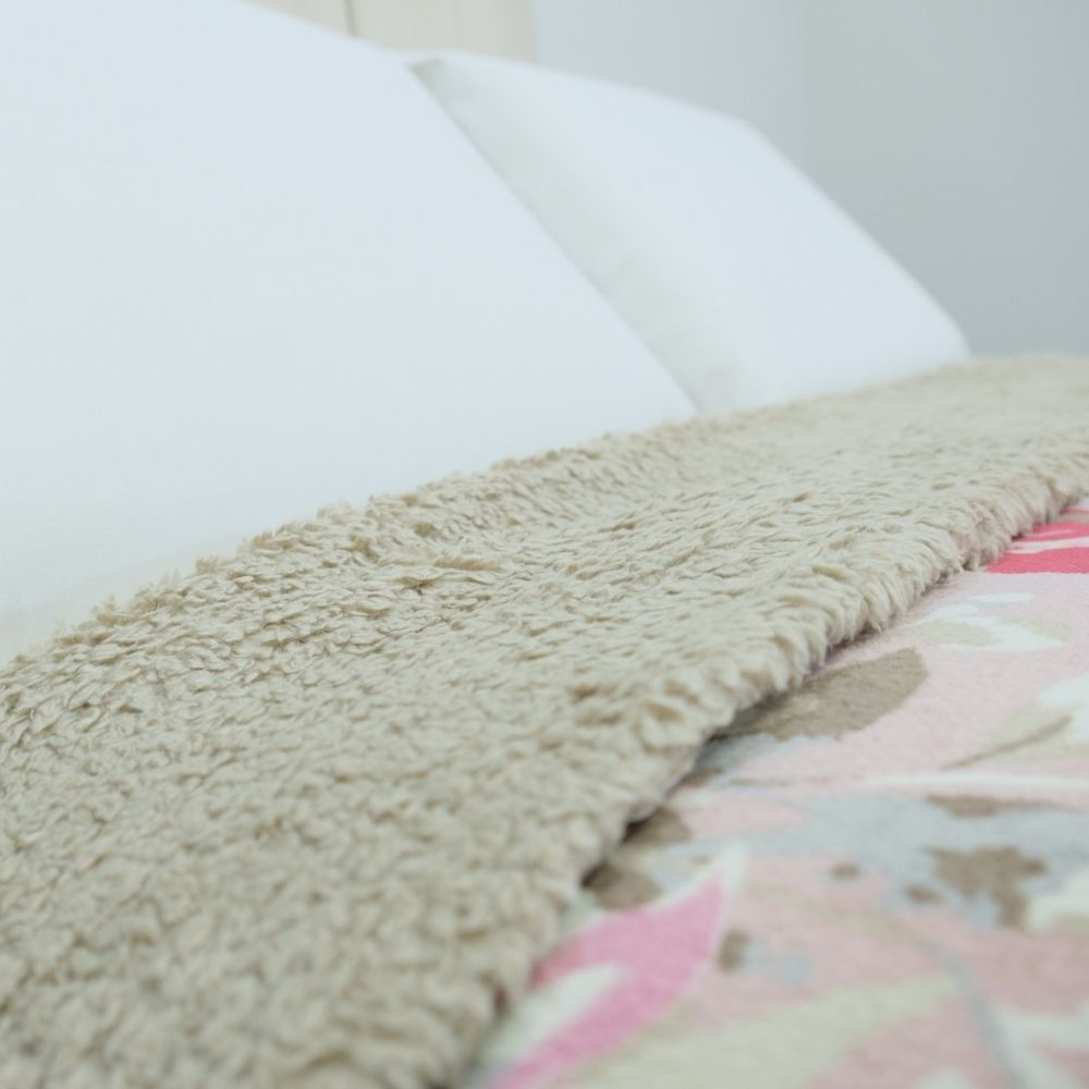 Cobertor Manta Com Sherpa Suzana Queen