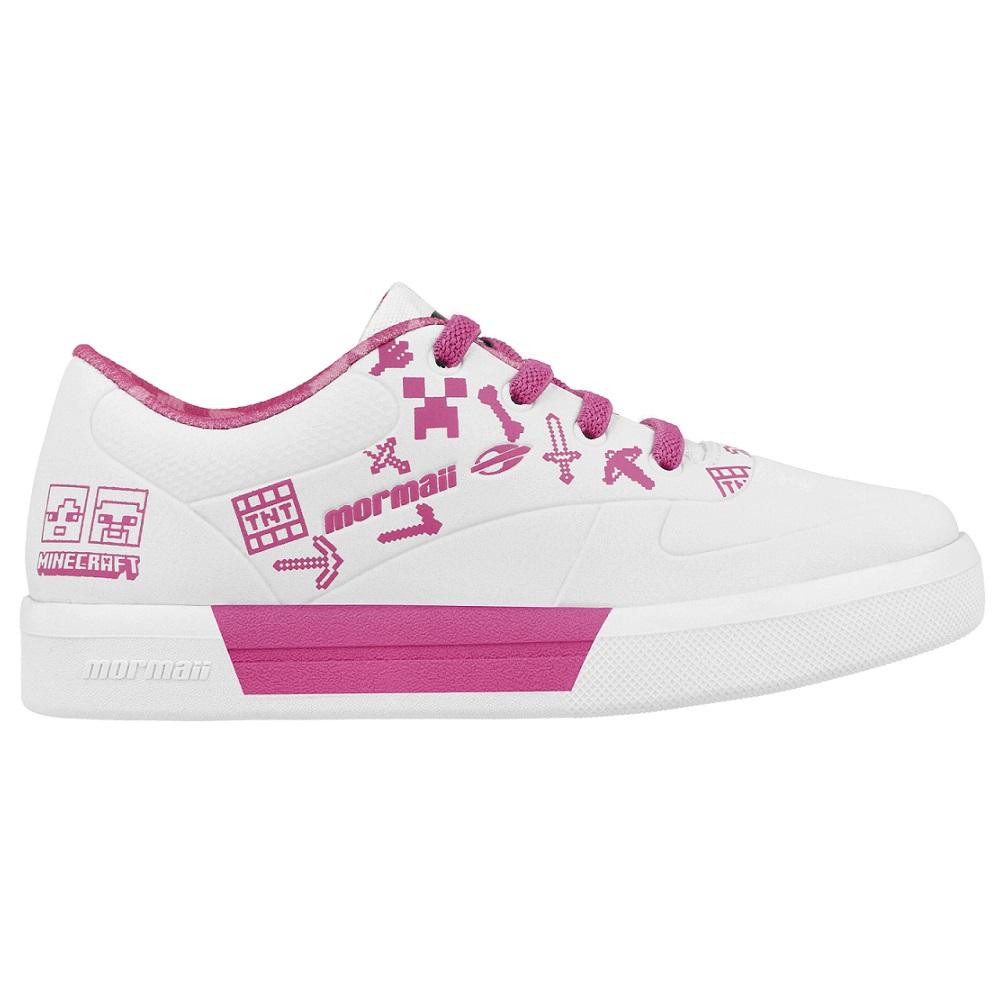 Tenis Mormaii Urban Smash Minecraft Ref 205106-2 Branco Rosa 31