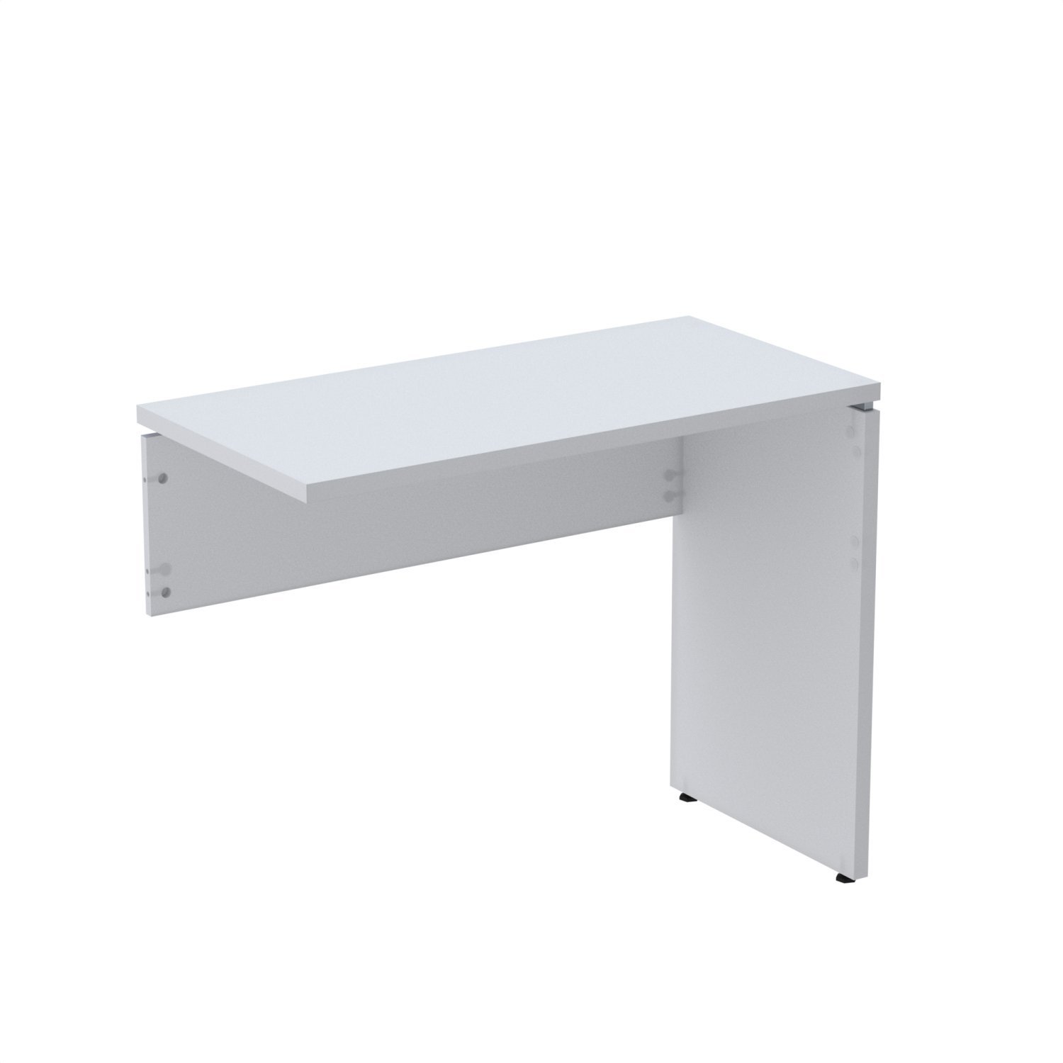 Complemento De Mesa Pé Painel Linha P25 Branco