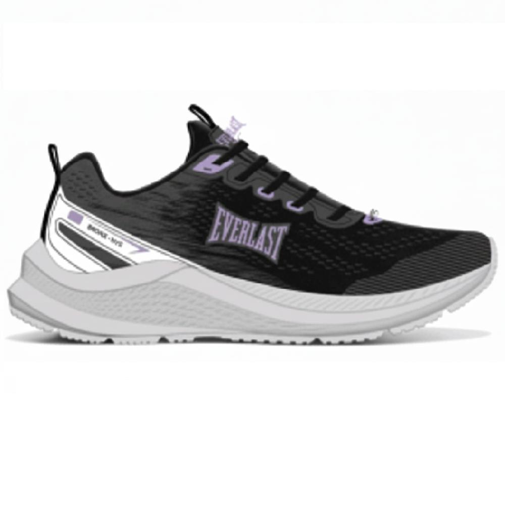 Tenis Everlast Quick Preto/lilas 35