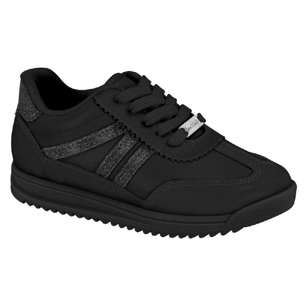 Tenis Molekinha Casual Ref 2583.103.28656 Preto 26