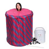 Sauna Portátil Spa Vapor Ofurô Inflável Adulto 220v