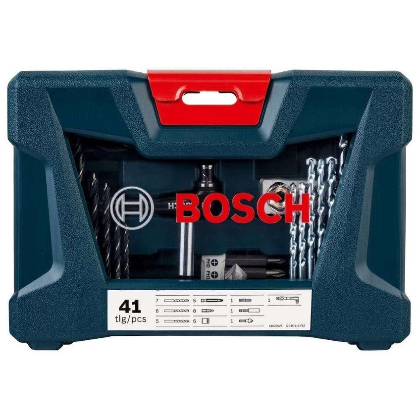 Parafusadeira De Impacto 65nm Brushless Com 2 Baterias 4,0ah Carregador Bivolt E Estojo 41 Peças Bosch - imagem 4