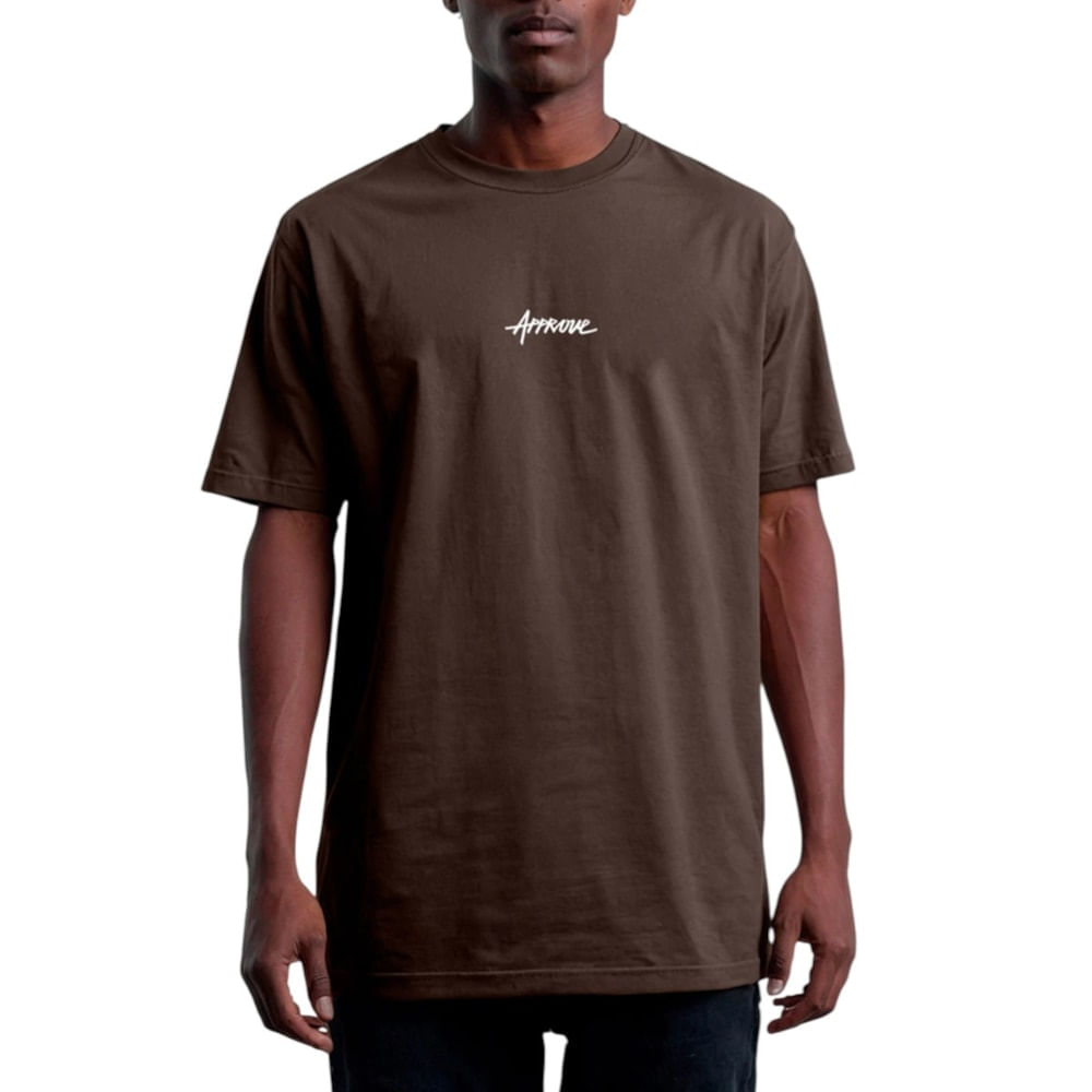 Camiseta Approve Core Purpose Marrom