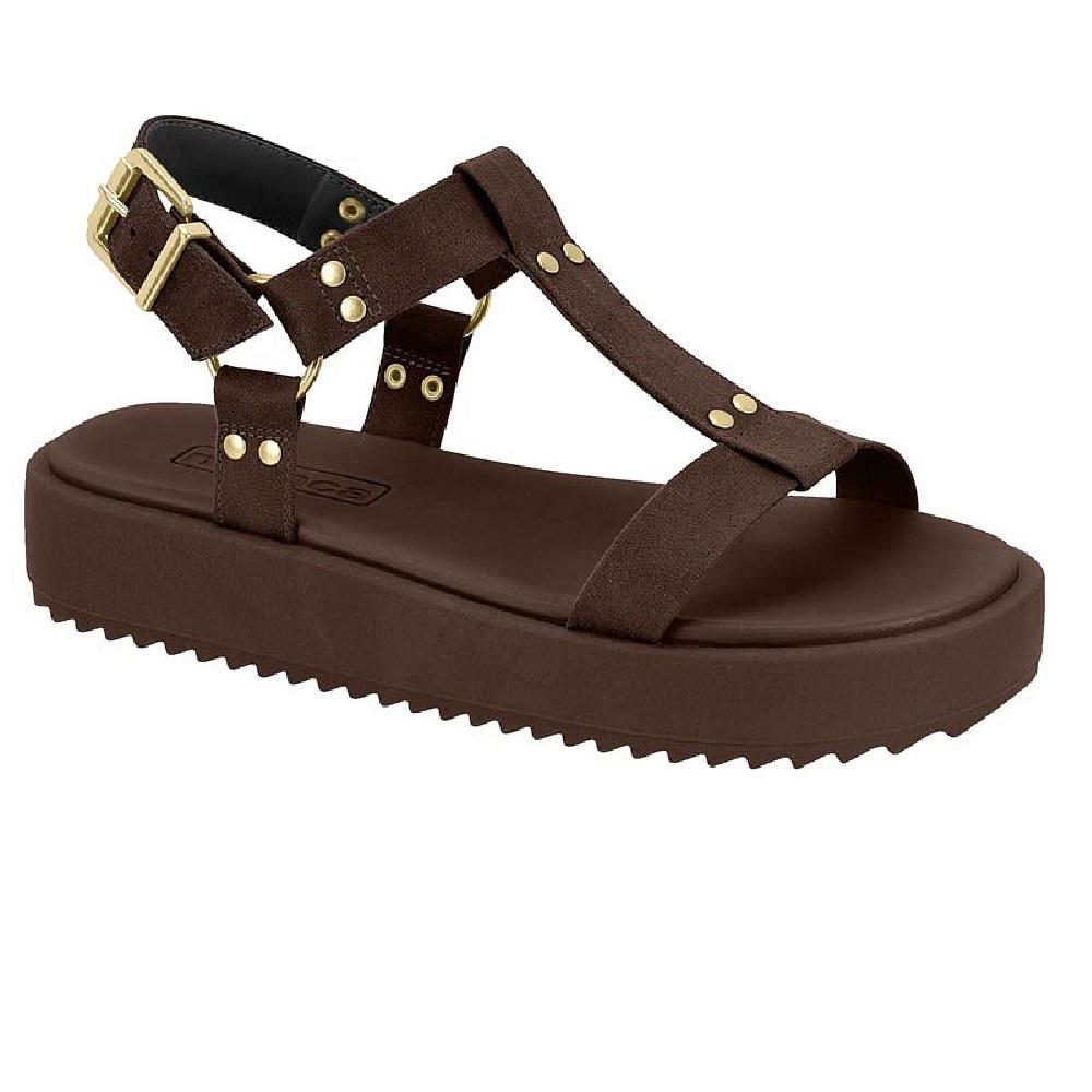 Sandalia Moleca Papete Ref 5489.125.5881 Chocolate 40
