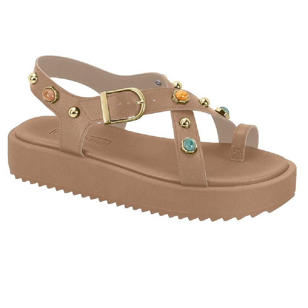 Sandalia Moleca Papete Ref 5489.124.9569 Nude 40