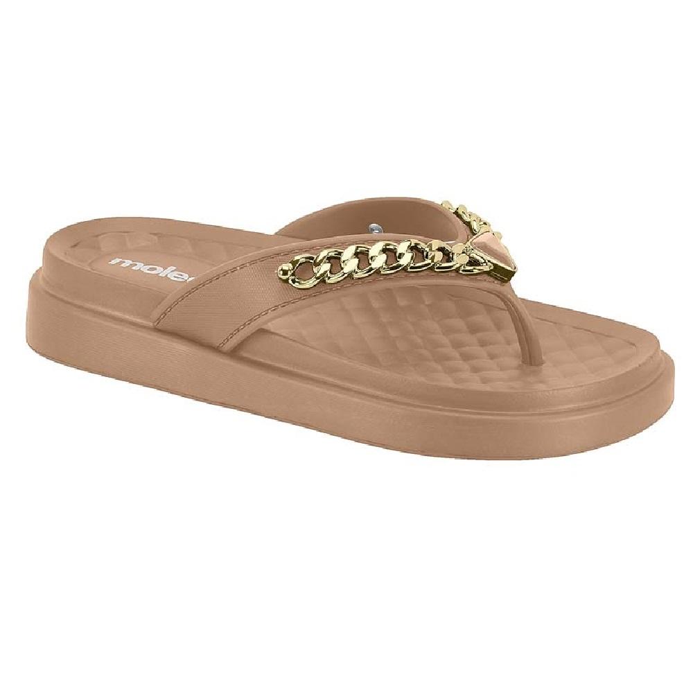 Chinelo Moleca Ultraconforto Ref 5554.103.22669 Nude 39