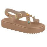 Sandalia Moleca Papete Ref 5489.124.9569 Nude 37