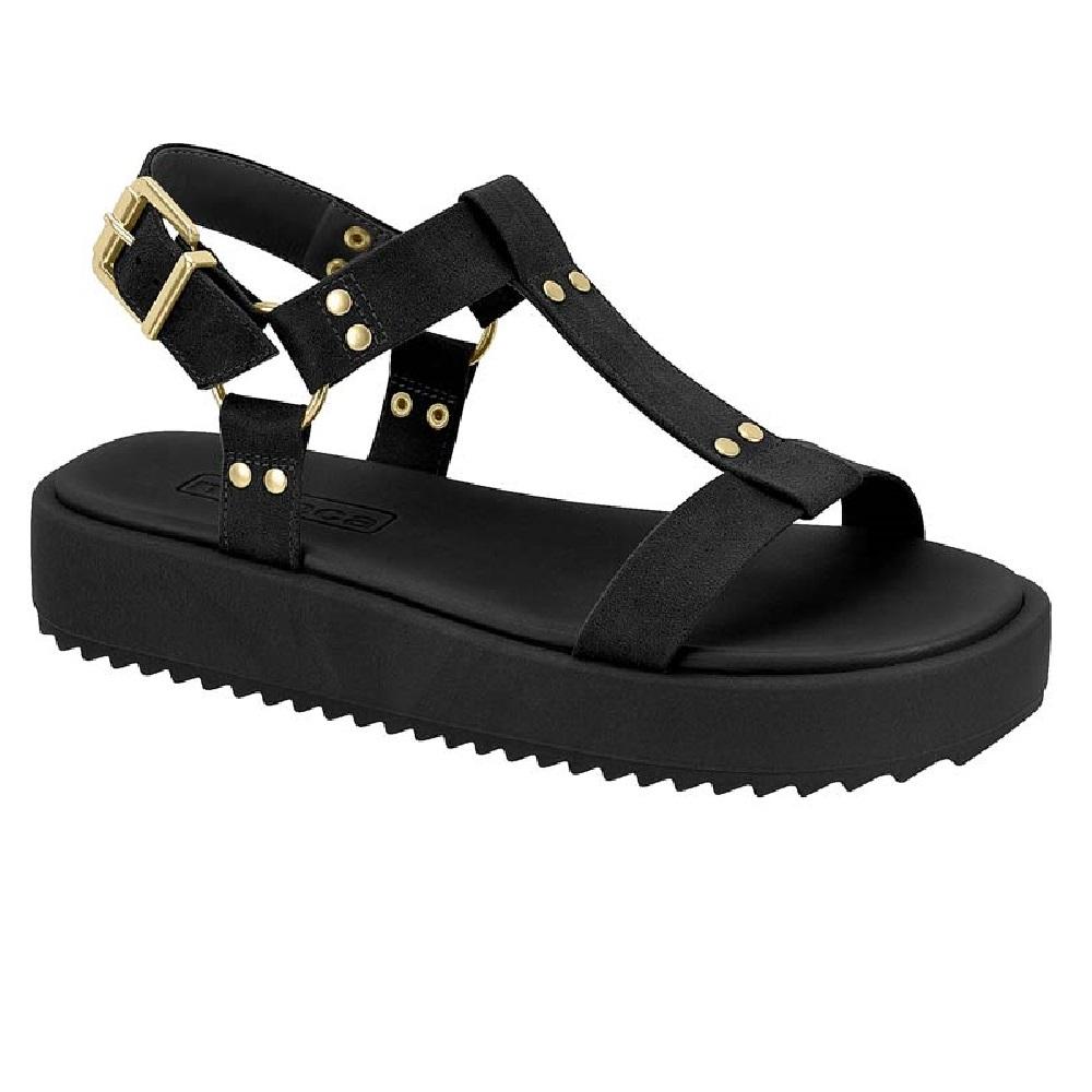 Sandalia Moleca Papete Ref 5489.125.5881 Preto 35