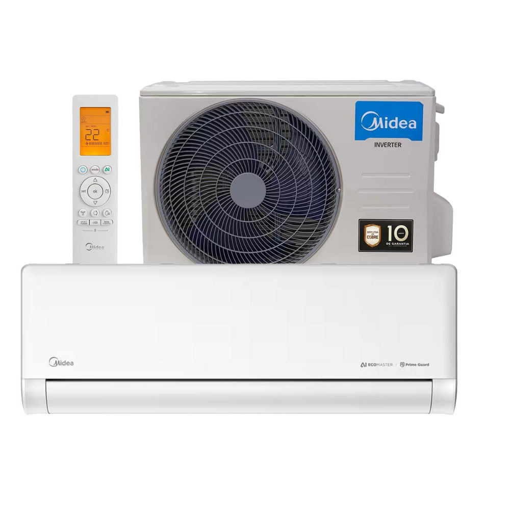 Ar Condicionado Split Inverter Midea 9000 Btus Ai Ecomaster Frio