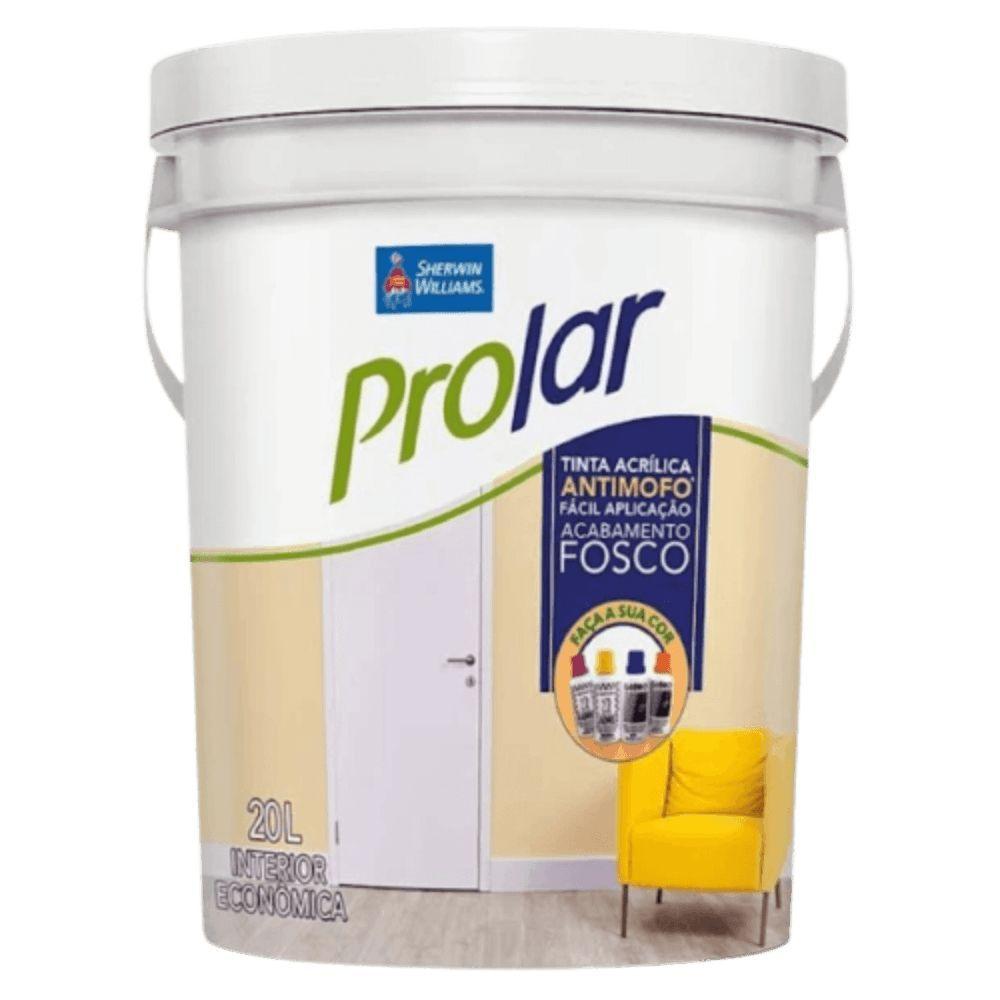 Tinta Acrílica Prolar Branca Antimofo20 Litros 2920067 Sherwin Williams ...