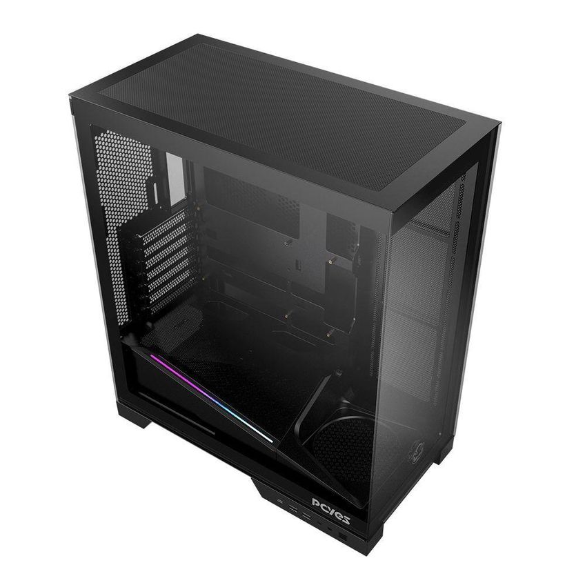 Gabinete Gamer Pcyes Forcefield Flow Black Vulcan - Gfffbv - imagem 4
