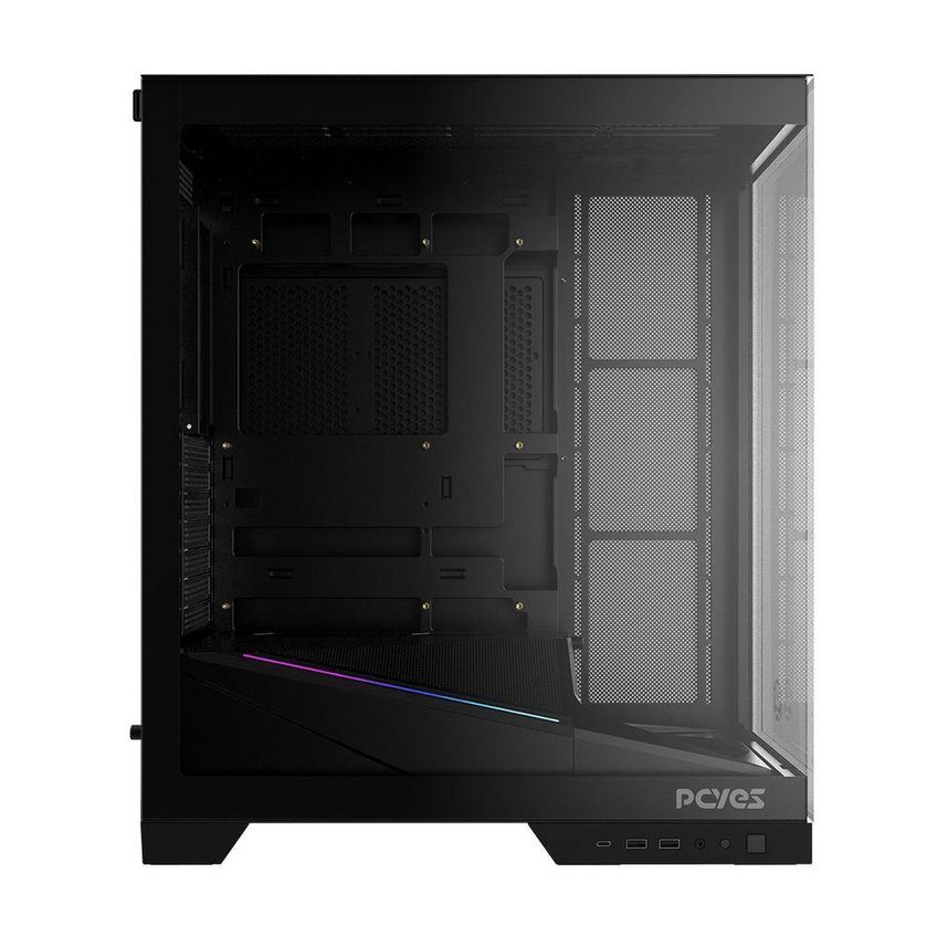 Gabinete Gamer Pcyes Forcefield Flow Black Vulcan - Gfffbv - imagem 5