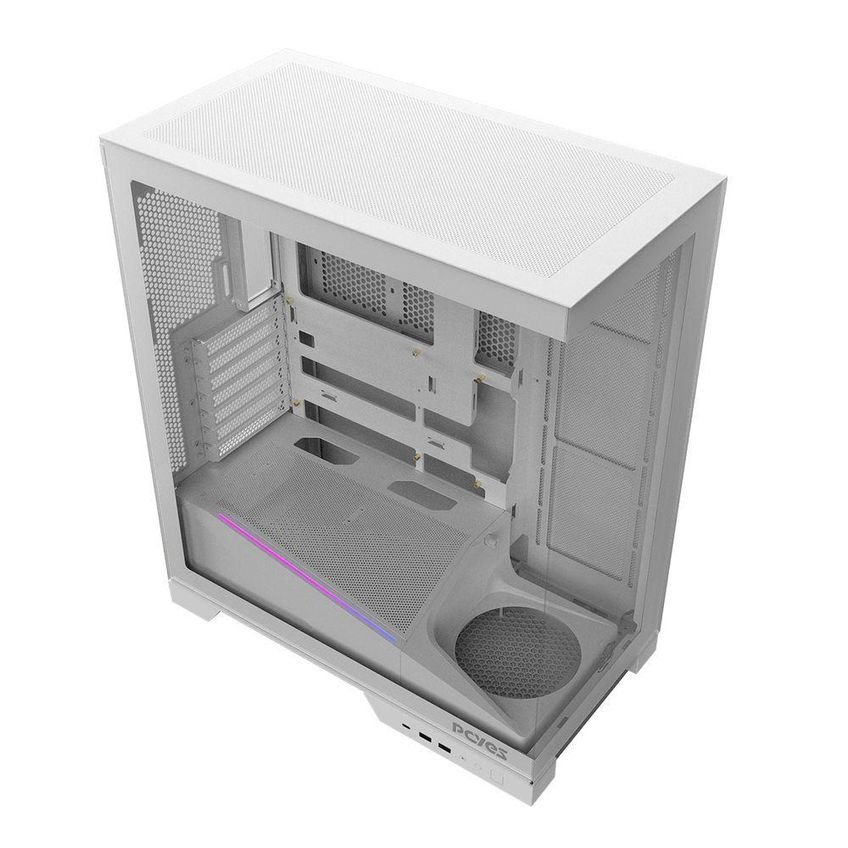 Gabinete Gamer Pcyes Forcefield Flow White Ghost - Gfffwg - imagem 3
