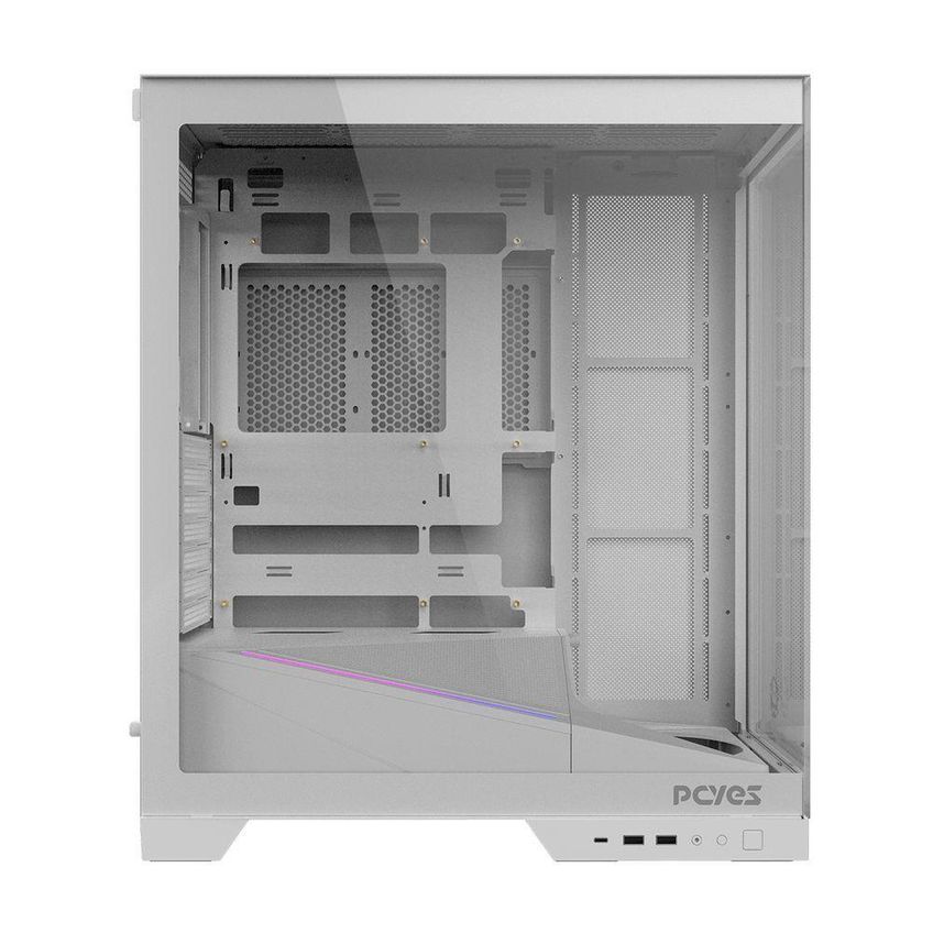 Gabinete Gamer Pcyes Forcefield Flow White Ghost - Gfffwg - imagem 4