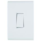 Conjunto Liz Branco 4x2 Com 1 Interruptor Paralelo De 10 Ampères E 250 Volts 57170002 Tramontina
