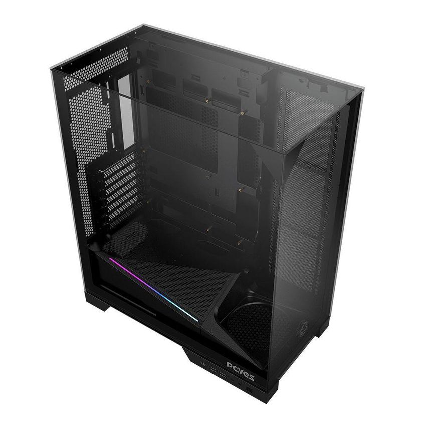 Gabinete Gamer Pcyes Forcefield Dome Black Vulcan - Gffdbv - imagem 3