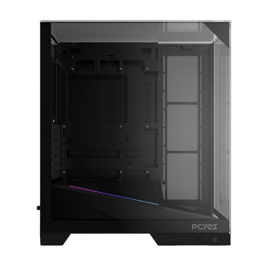 Gabinete Gamer Pcyes Forcefield Dome Black Vulcan - Gffdbv - imagem 4