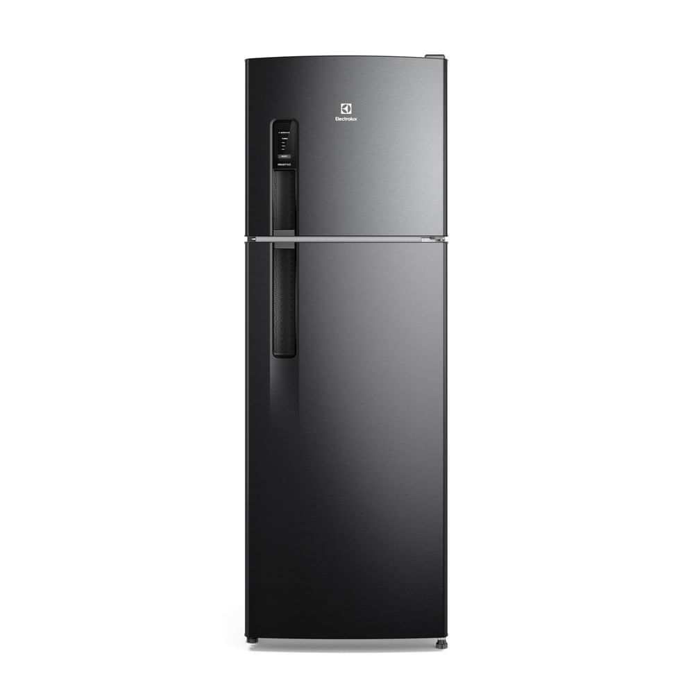 Geladeira Electrolux Frost Free 380l Autosense Inverter Black Inox Look (IF41B) 220V