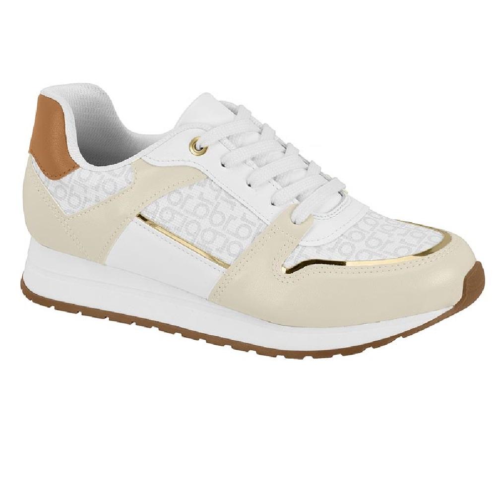 Tenis Beira Rio Casual Ref 4339.103.31301 Creme 37