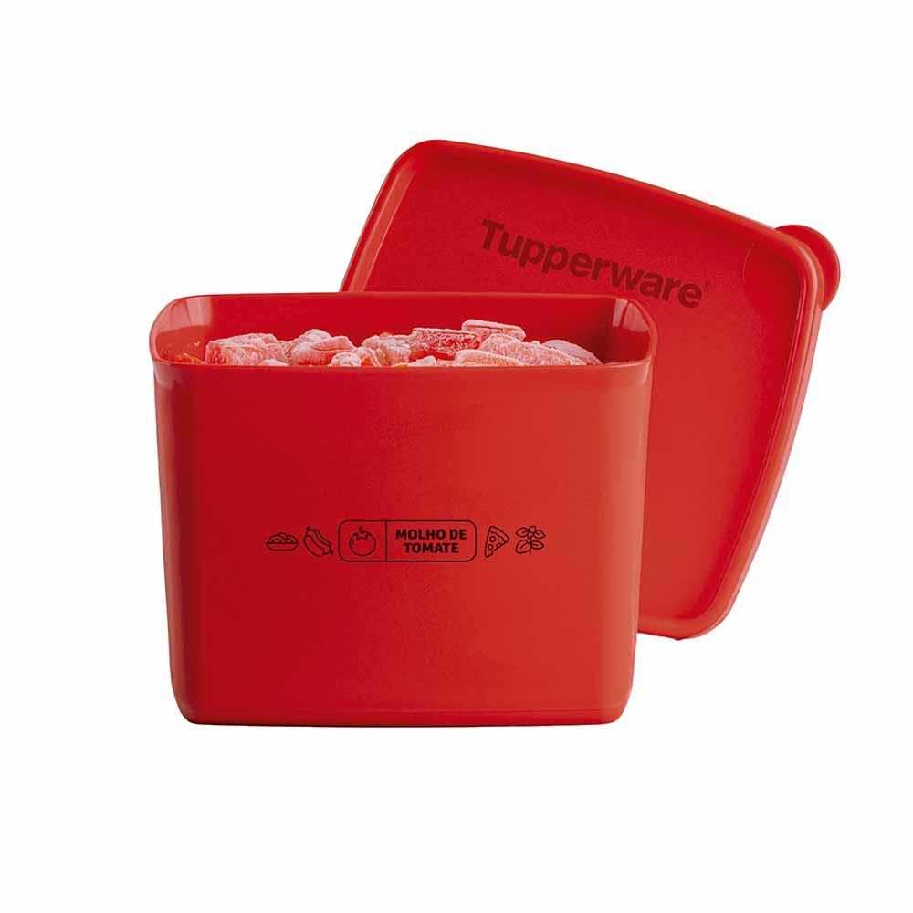Pote Hermético Tupperware Jeitoso 800ml Molho De Tomate