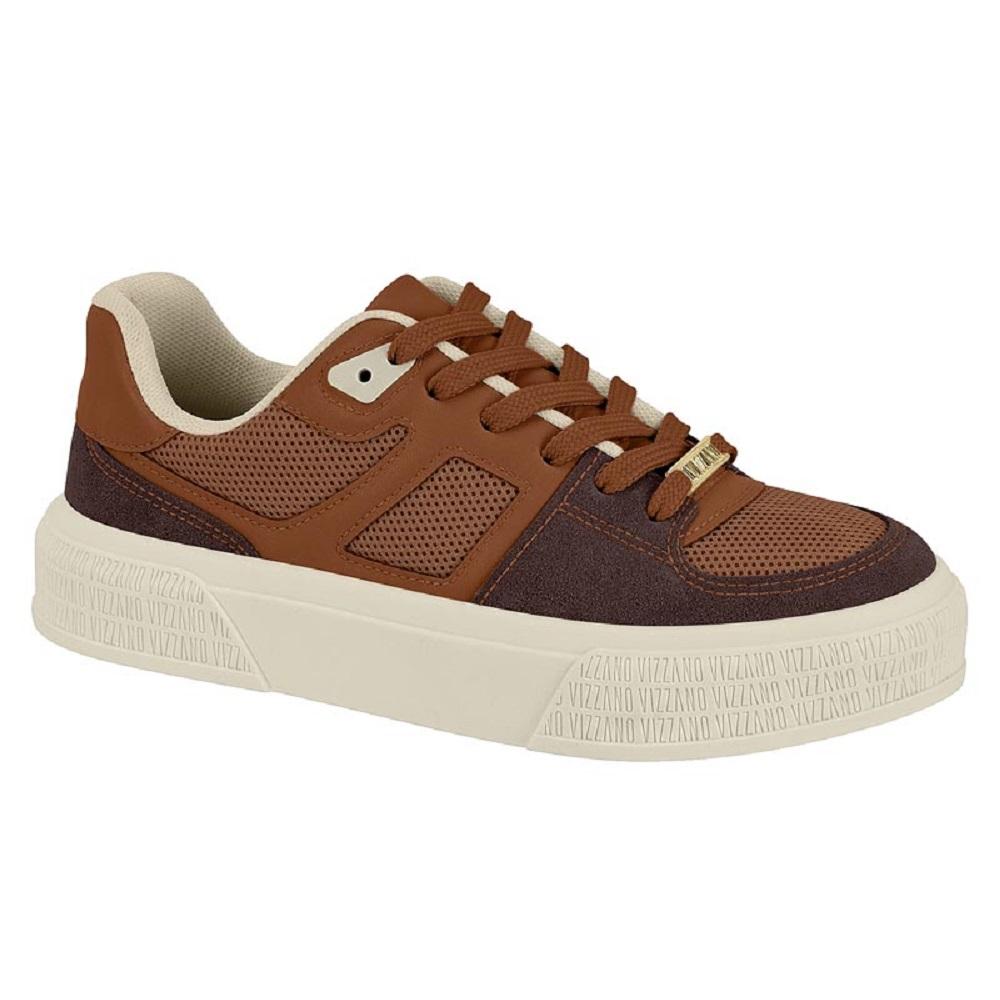 Tenis Vizzano Casual Ref 1477.102.31397 Marrom 36