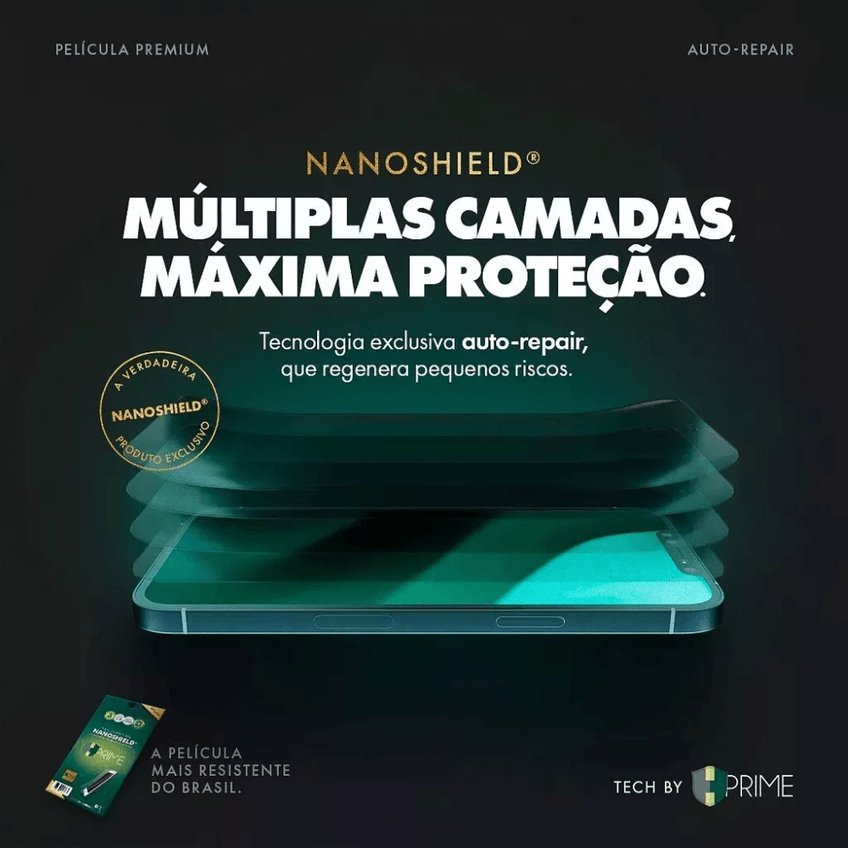 Pelicula Hprime Nanoshield Para Xiaomi Poco C85 4g Redmi 15c - imagem 3