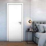 Kit 2 Folhas Porta De Madeira Lisa 210cm X 70cm Branco