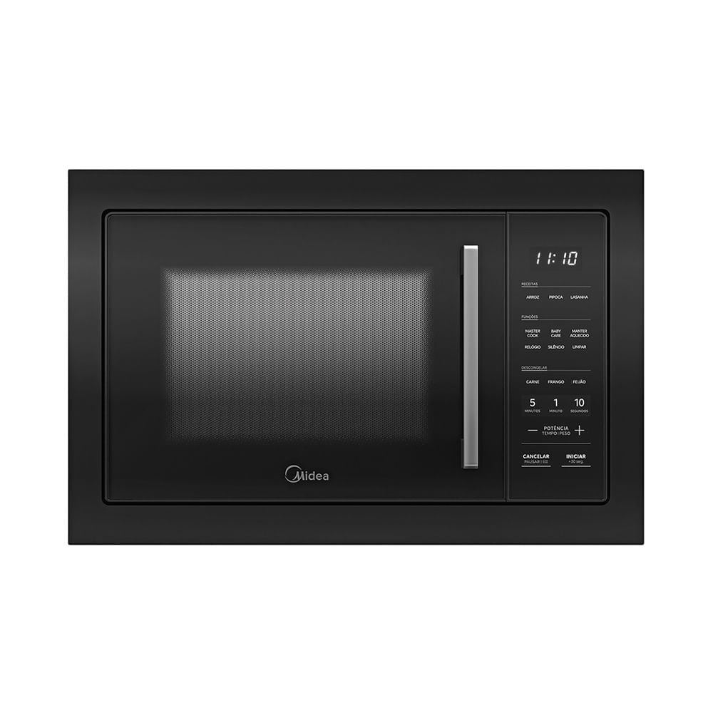 Micro-ondas De Embutir 35l Touch Preto Midea Mgb35t2 - 220v